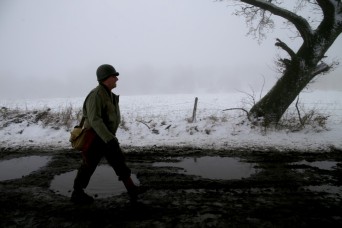 Benelux Soldiers step back in time to Battle of the Bulge