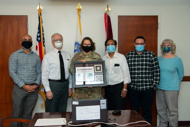The Wolfpack award recognizes exceptional teamwork by an integrated group of Army Medicine civilian and military team members who have demonstrated excellence in support of the Army Medicine mission. Some of the Army Public Health Center COVID-19...