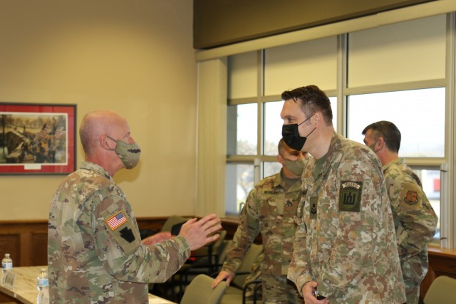 Pennsylvania Guard leaders meet with Lithuanian partners