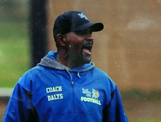 Coach Dalys Talley Jr. has led the Middle River Renegades to 13 championship wins during his 27 years of coaching the youth football.  Former players from his teams have gone on to play college and professional football. Courtesy photo.