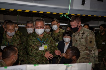 Yama Sakura 81 reinforces strength of U.S-Japan alliance through world's largest command post exercise - Article - The United States Army