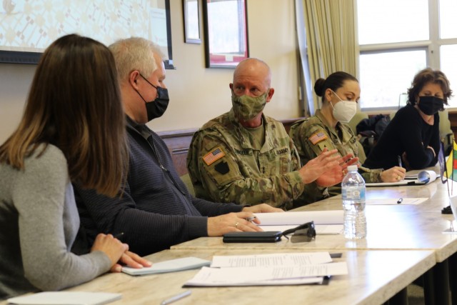 Pennsylvania Guard leaders meet with Lithuanian partners