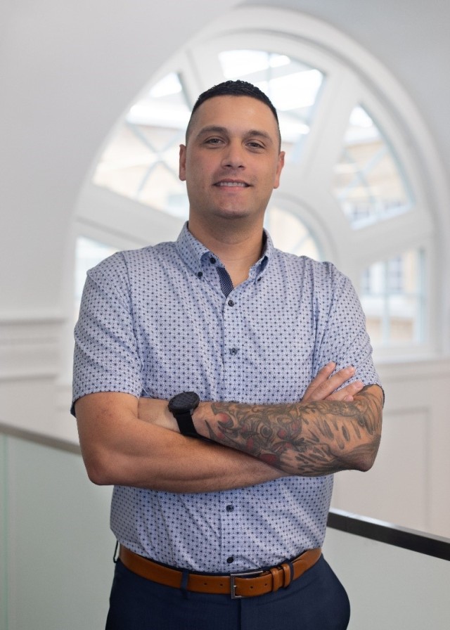 Army Software Factory’s second cohort member, Staff Sgt. Aaron Lawson.