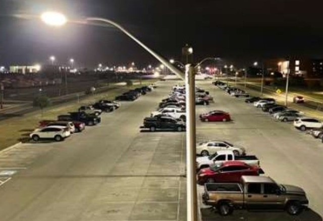 Parking lot lights