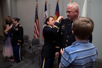 Army Guard husband, wife promoted to chief warrant officer 5