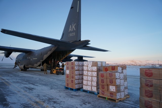 Alaska Guard delivers gifts to remote villages for 66th year