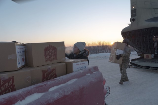 Alaska Guard delivers gifts to remote villages for 66th year