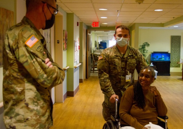 NY National Guard troops providing relief to upstate nursing home