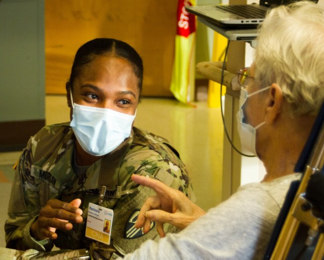 NY National Guard troops providing relief to upstate nursing home