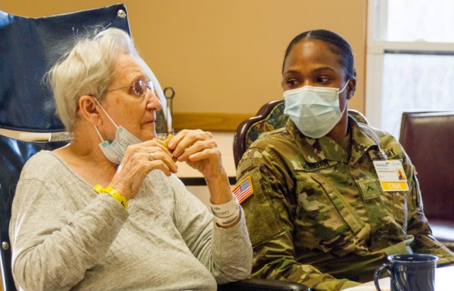 NY National Guard troops providing relief to upstate nursing home