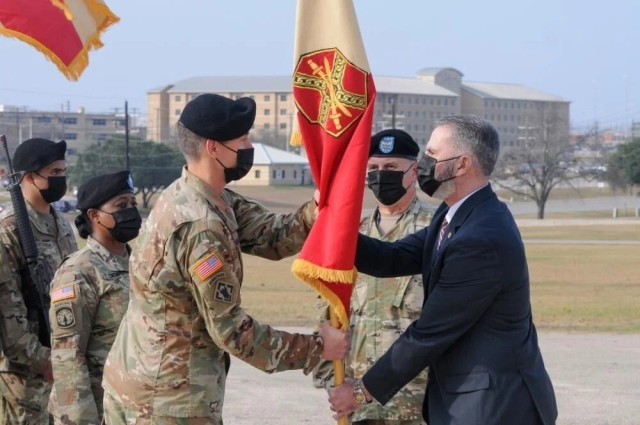 Passing the colors