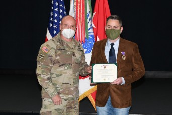 After 16 years, Purple Heart awarded to Army veteran for actions in Iraq