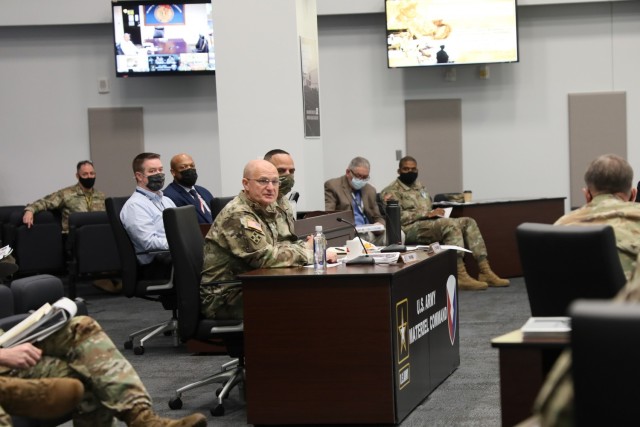 Leaders synchronize the equipping, modernization of units