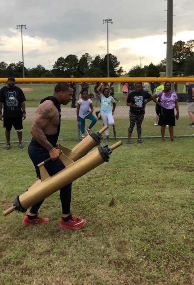 SFC Jackson places in Strong Man competition