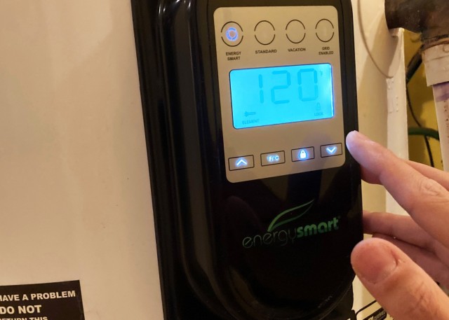 There are many ways to safely and easily save on home energy costs in the winter, to include lowering the temperature on the water heater.