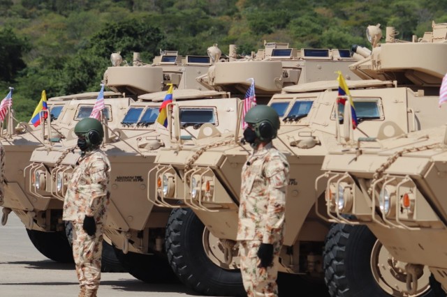 SOUTHCOM donated 20 reconnaissance vehicles to the Colombian Army on December 2, 2021, the first of a total of 145 that will be delivered in the first half of 2022, to strengthen national security and the fight against narcotrafficking. 