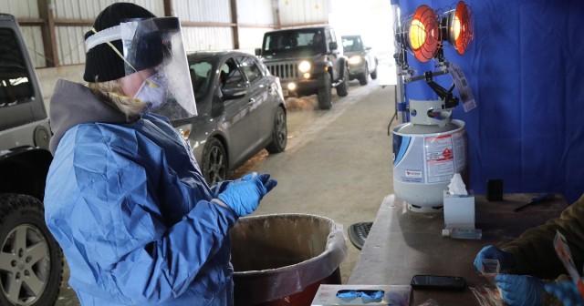 Wisconsin Guard aids hospitals, nursing homes with COVID