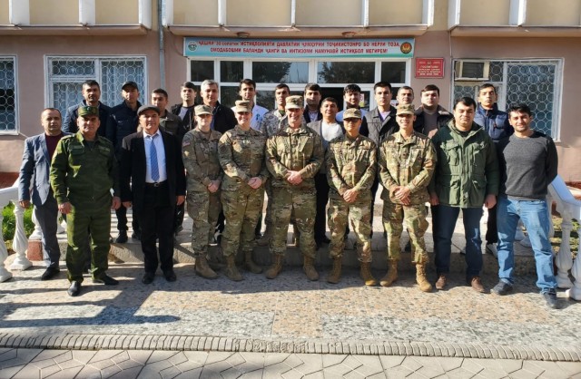 Virginia Guard conducts medical exchange in Tajikistan