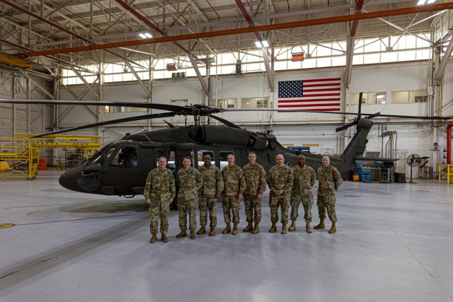 Lt. Gen. Todd of Army Futures Command meets with aviation experts at Corpus Christi Army Depot