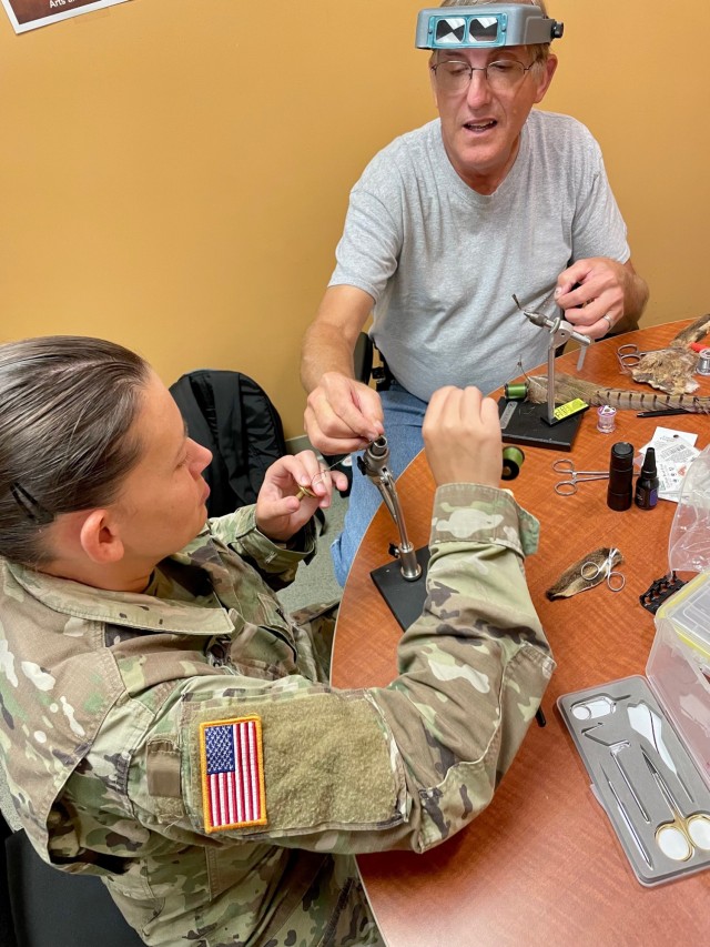 Fort Campbell SRU Gives Soldiers a Therapeutic Challenge Through Fly Fishing