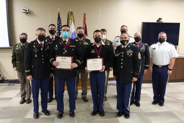 New inductees to Order of Military Medical Merit, 9A designation at WBAMC
