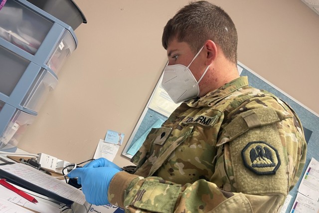 La. Guardsman talks about COVID fight through Omicron