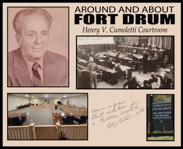 Around and About Fort Drum: Henry V. Cumoletti Courtroom