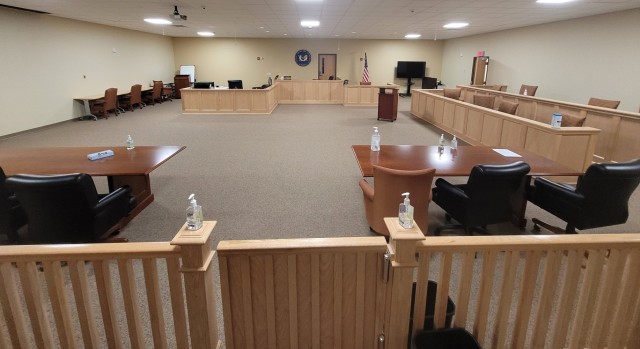 Around and About Fort Drum: Henry V. Cumoletti Courtroom