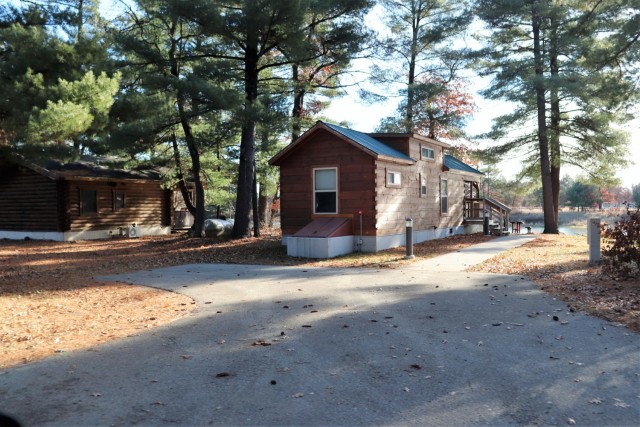 Cabins at Fort McCoy&#39;s Pine View Campground