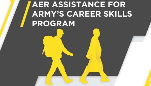 AER Assistance for Army&#39;s Career Skills Program Logo