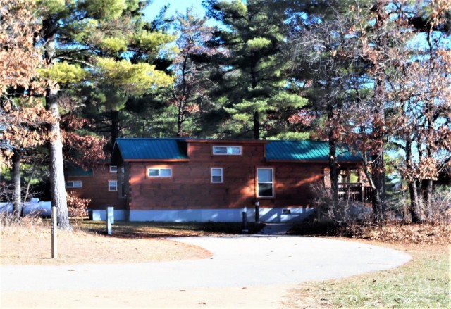 Cabins at Fort McCoy&#39;s Pine View Campground