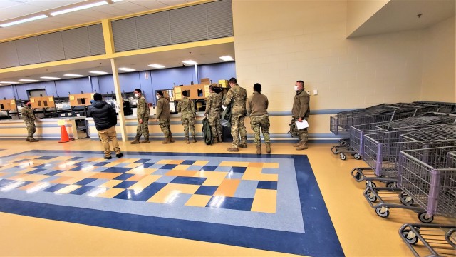 Fort McCoy’s Central Issue Facility supports each CWOC class with ECWCS equipment-issue capability