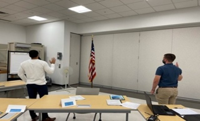 New ILSC employees take oath