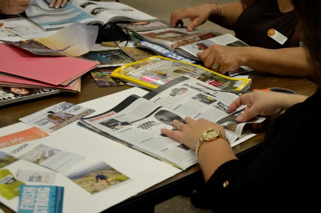 On Jan. 27 at White Sands Missile Range the Employee Assistance Program held a vision board workshop to help employees plan for their future and develop goals. Planning mitigates stress and anxiety, which is why the EAP provides these events. 