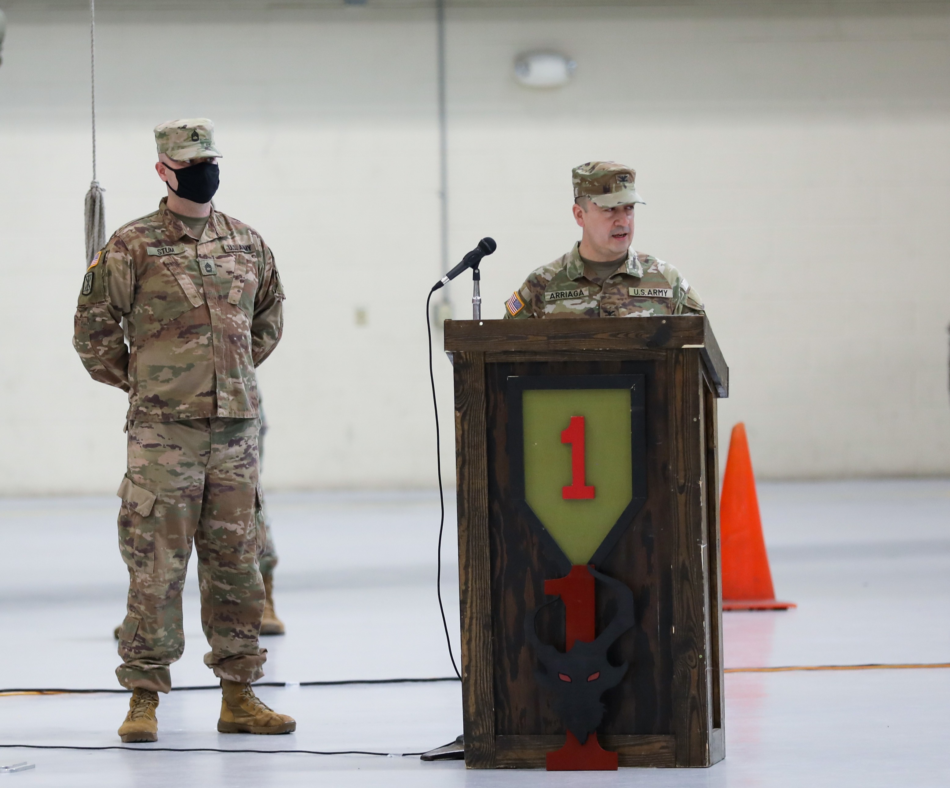 Fort Riley Deployment Schedule 2022 Uncasing Ceremony Marks 1St Combat Aviation Brigade's Homecoming | Article  | The United States Army