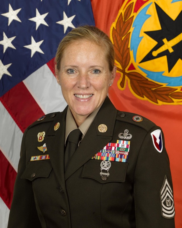 CECOM Command Sgt. Maj. Kristie Brady