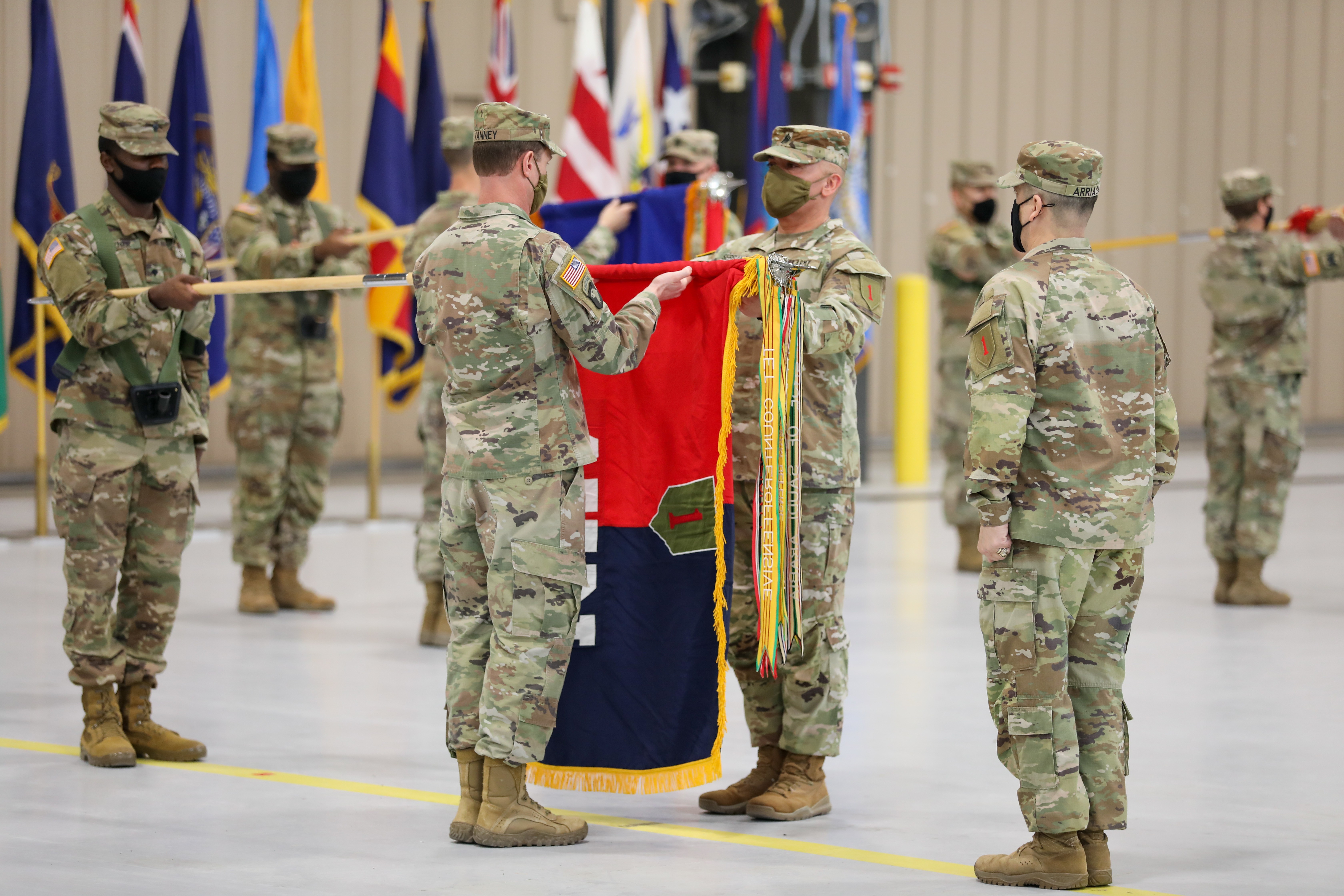 Fort Riley Deployment Schedule 2022 Uncasing Ceremony Marks 1St Combat Aviation Brigade's Homecoming | Article  | The United States Army