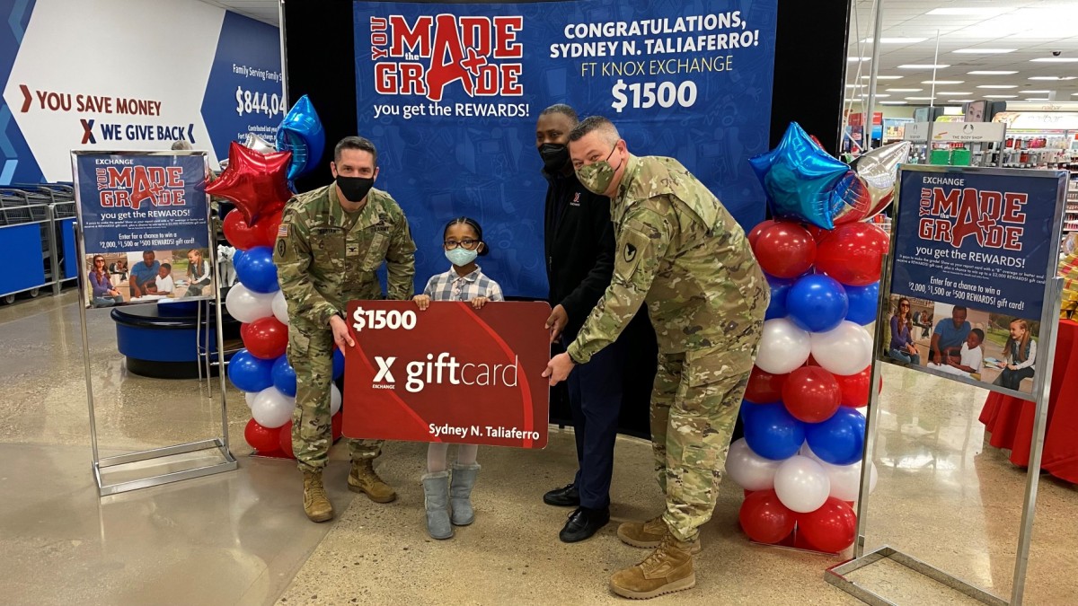 Fort Knox fourthgrader Sydney Taliaferro earns second place in AAFES