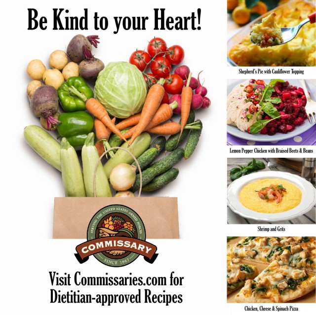 Heart Health Month: Commissaries offer customers plenty of product selections to boost their cardiovascular wellness