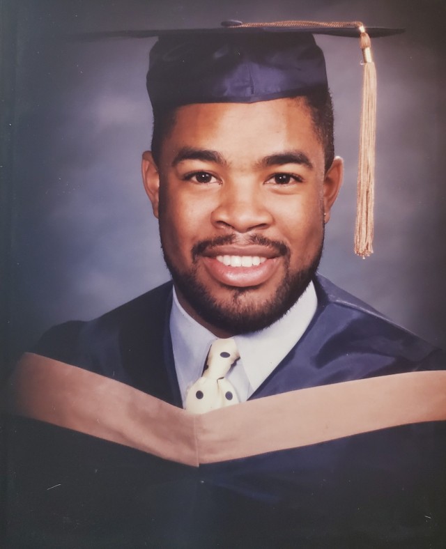 Sullivan’s law school graduation photo, 1996. 