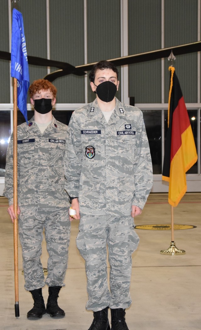 Civil Air Patrol holds change of command at Wiesbaden Army Airfield
