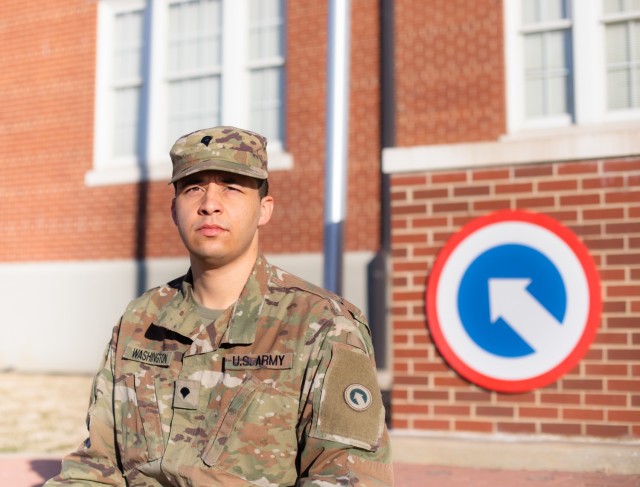 1st TSC Soldier sixth in family to serve