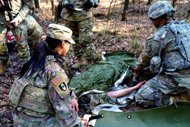 Martin Army Community Hospital Medics train for Combat
