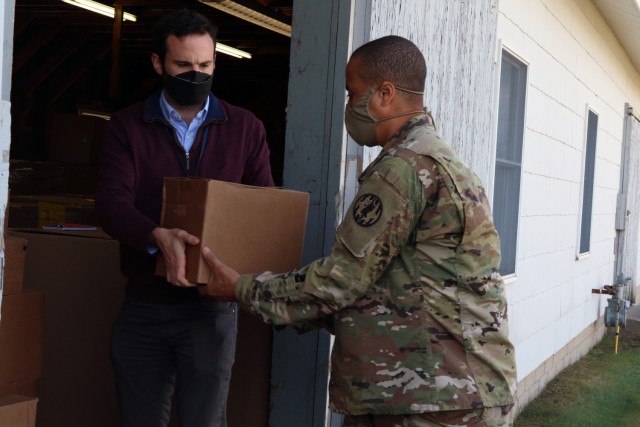 Task Force McCoy Accepts Quran Donation
