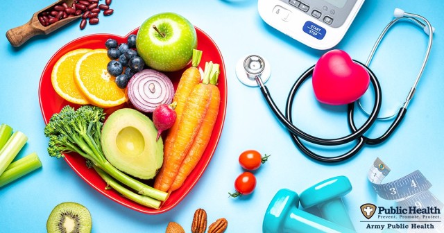 The Army Public Health Center Public Health Nutritionist recommends all ages consider their heart health. According to the Centers for Disease Control and Prevention, heart disease is the leading cause of death for men, women, and people of most racial and ethnic groups in the United States.