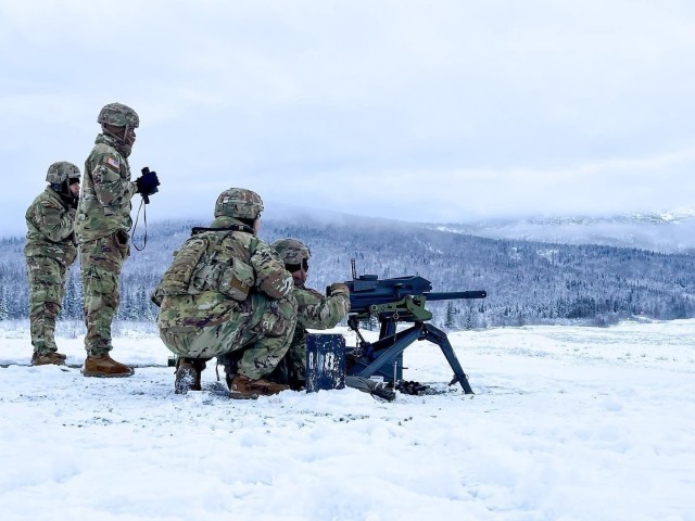 Live-fire exercises play a key role for evaluating unit readiness. These evaluations increase America’s arctic readiness and improve the competence and professionalism of  Soldiers and leaders.