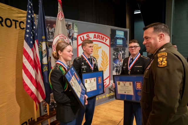 Army JROTC: Medal of Heroism Graves County High School