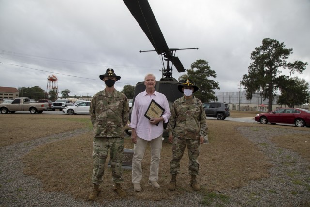 The 3rd Combat Aviation Brigade hosts a &#34;spur&#34; of the moment ceremony at Hunter Army Airfield, Georgia.