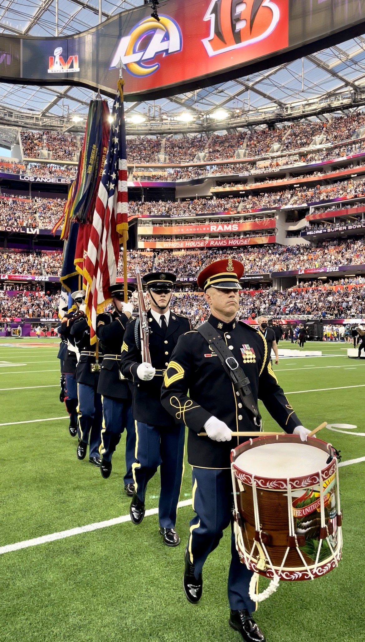 Proud to Represent the Armed Forces at Super Bowl LVI, Article
