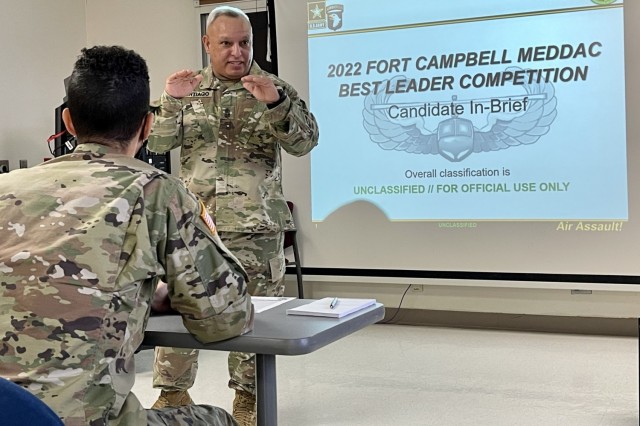 Blanchfield Army Community Hospital Best Leader Competition